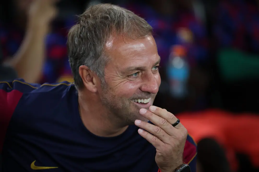 Barcelona venceu o Racing Club por 7 a 2, e Hansi Flick manteve o foco no que vem, sem celebrar o início da temporada. …
