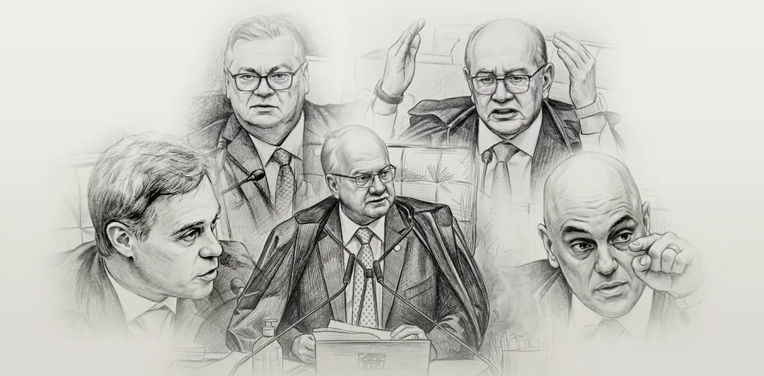 Quase 80% da sessão do STF foi consumida por questão de ordem apresentada por Gilmar Mendes. Isso desviou o julgamento …