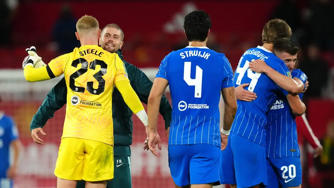 Brighton venceu sete pontos nos quatro jogos do início da Premier League. Essa sinergia entre o trabalho fora e o de Fa…