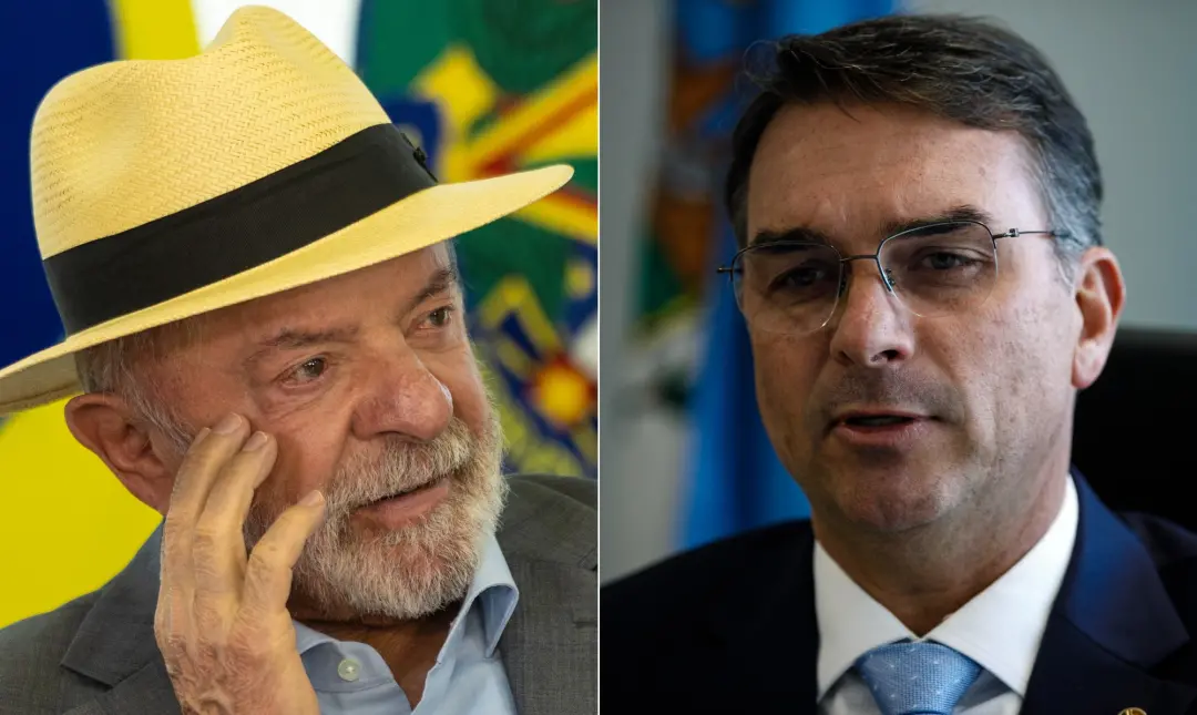 Lula fez insinuações a Flávio Bolsonaro em entrevista ontem, chegando a dizer que ele estava nervoso. É um jogo de pala…