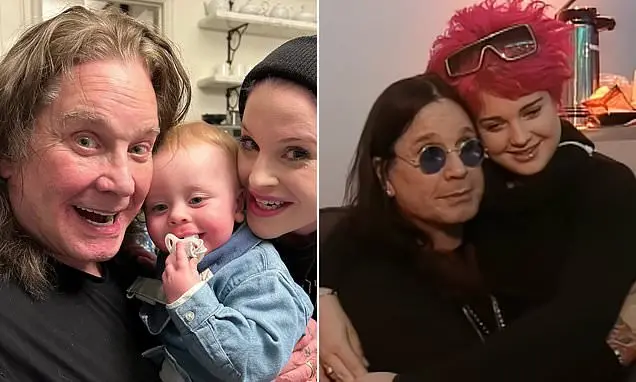 Kelly Osbourne falou que teme que o filho Sidney, de três anos, tenha um problema genético de vício, igual ela e o pai …