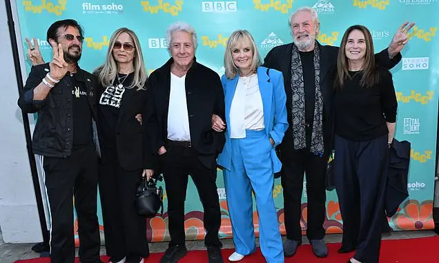 Twiggy teve a estreia em Los Angeles do documentário sobre ela, com apoio de Hugo Jackman, Dustin Hoffman e Ringo Starr…