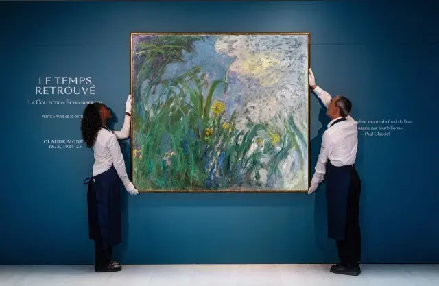 Iris, quadro de Monet, pode bater R$ 177 milhões em leilão na França. É impressionante ver obras de arte com tanto valo…