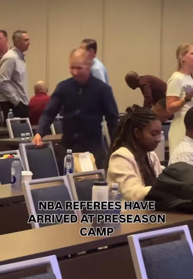 NBA Referees chegaram ao acampamento pré-temporada de 2026. Isso mostra o planejamento de bastidores que precisa aconte…