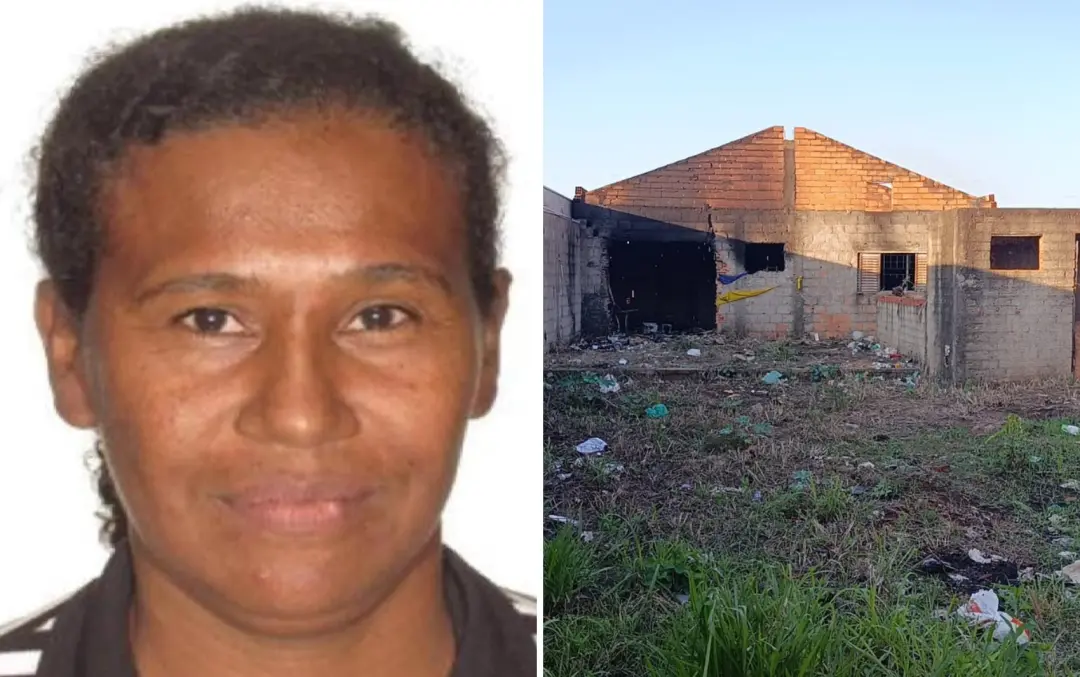 Em Jardinópolis, SP, uma mulher de 51 anos foi encontrada morta em uma casa em construção depois de um incêndio. O loca…