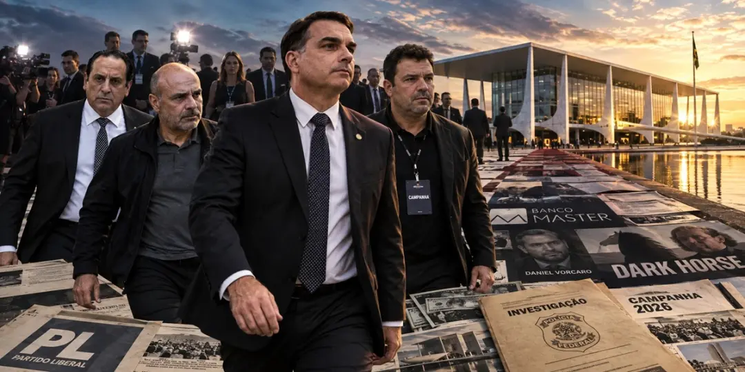 Flávio Bolsonaro e sua rede de contatos com mais de duas décadas de história estão sendo analisados para uma possível c…