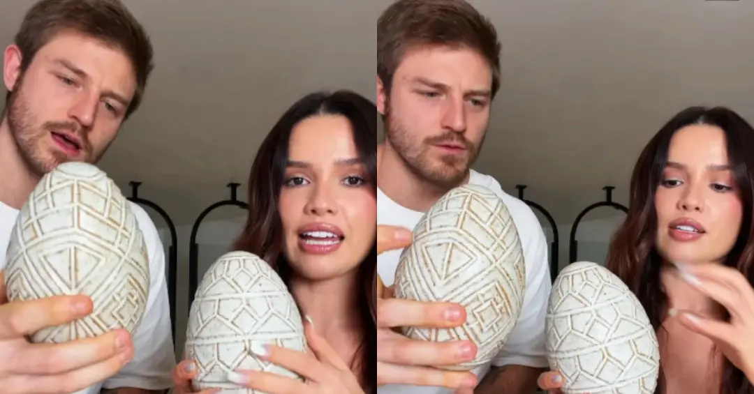 Juliette Freire preparou convites diferenciados para os padrinhos do casamento com Kaique Cerveny, usando caixas de mad…