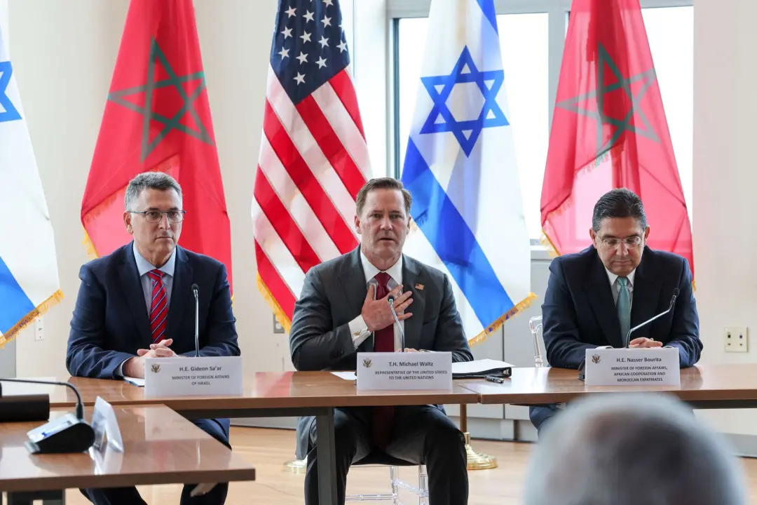 Israel e Marrocos elevaram as relações diplomáticas para nível de Embaixada em Nova York. Isso muda o acordo de oficina…
