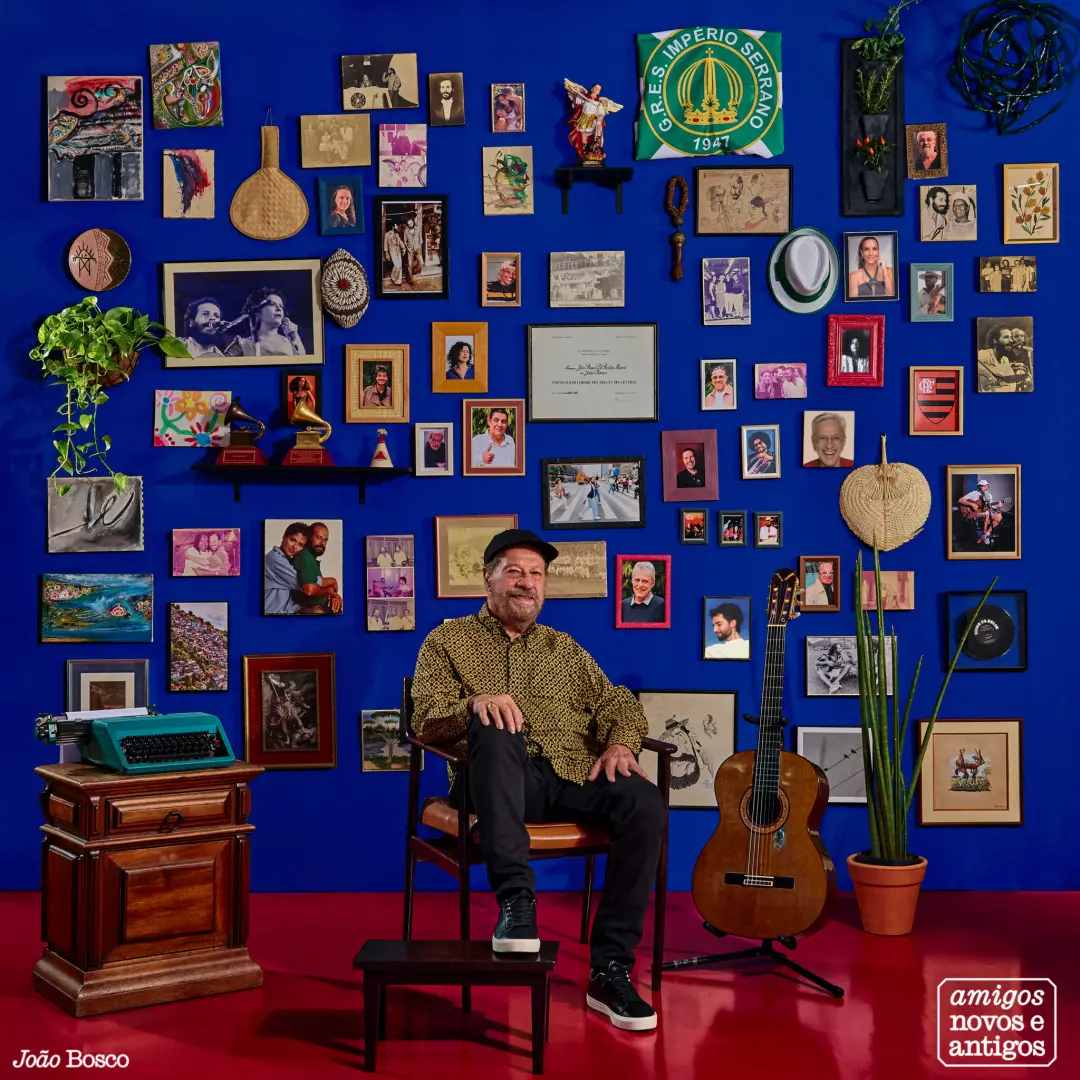 João Bosco completa 80 anos com o álbum Amigos Novos e Antigos, que tem 17 faixas e mistura artistas de várias gerações…