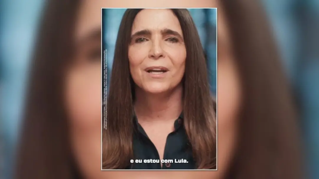 Malu Mader declarou voto em Lula, dizendo que o cinema brasileiro renasceu com um governo que entende cultura como econ…