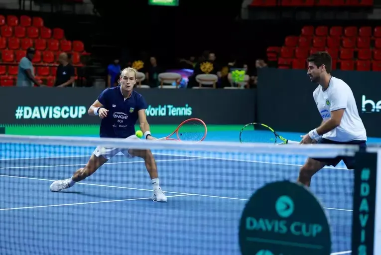 Orlando Luz e Rafael Matos definidos para o duelo de duplas contra a Suíça no sábado, às 14h, na Farmasi Arena do Rio d…