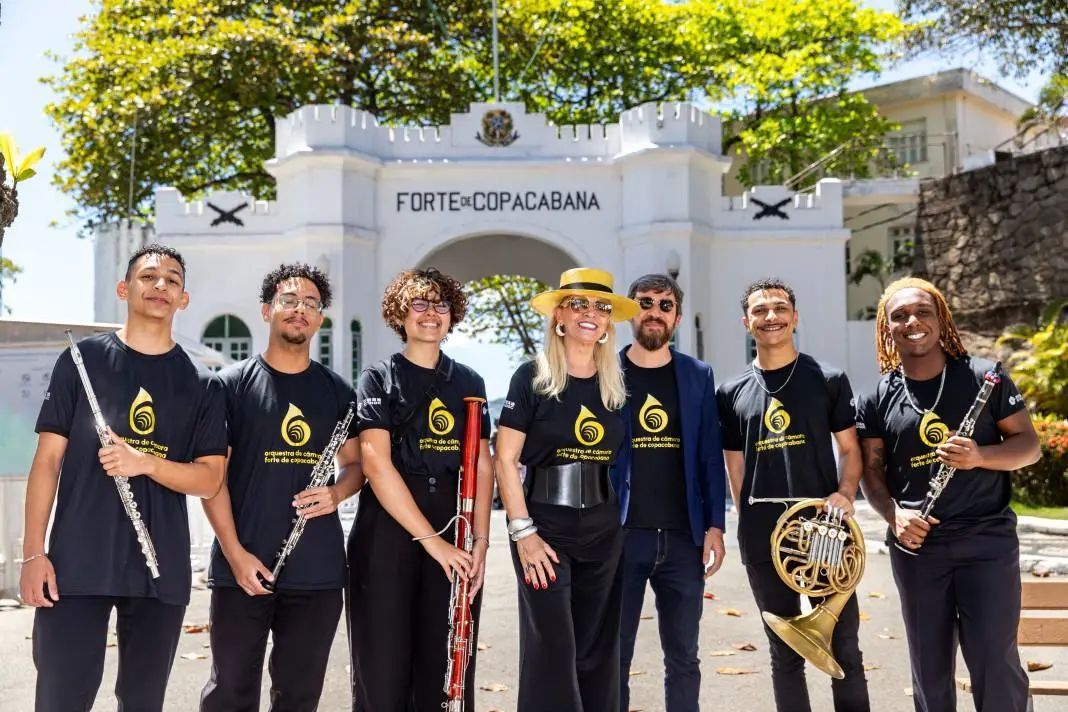 Sábado, 26 de setembro de 2026, tem concerto gratuito no Forte de Copacabana. A Orquestra Forte de Copacabana vai celeb…
