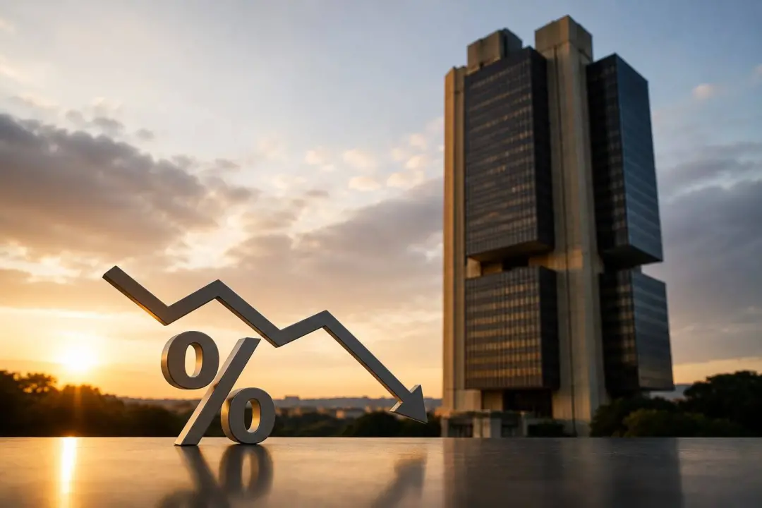 Selic em 13,75% ao ano, quinto corte consecutivo. Esse movimento confirma o ciclo de juros caindo, mas a taxa ainda tá …