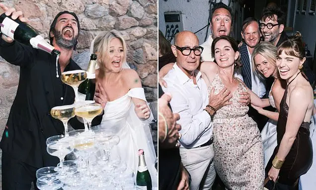 Emily Atack teve uma recepção de casamento com bastante champanhe, onde convidados brindaram à noite toda. A liberdade …
