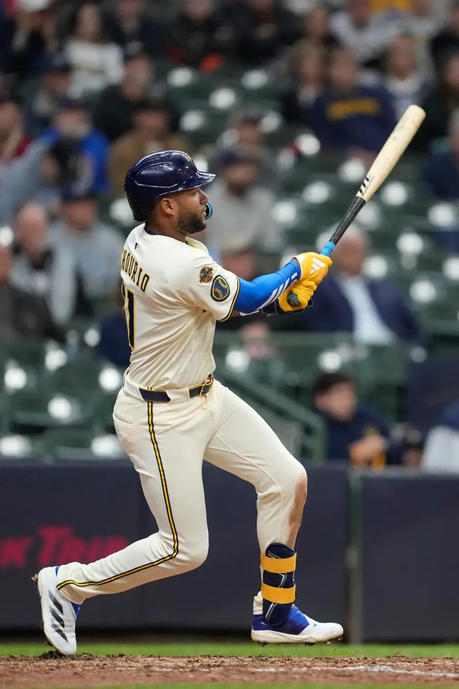 Milwaukee Brewers com 95 vitórias e três jogos pra fechar o NL Central, mas ainda buscando a liderança geral de basebal…