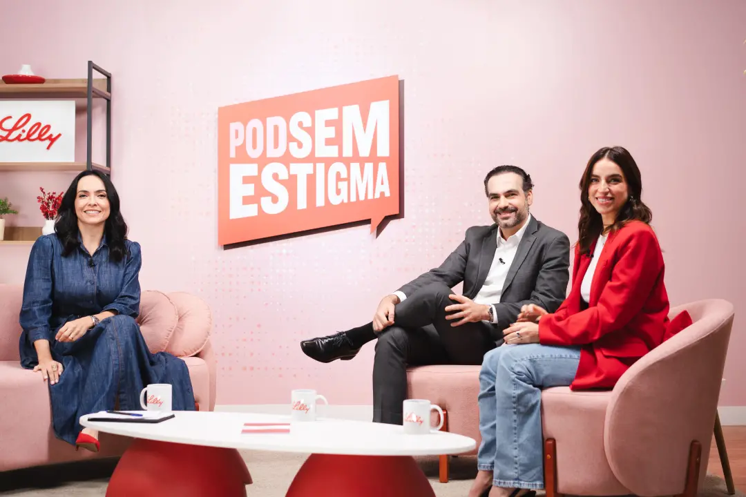 Pod Sem Estigma, videocast da Lilly e UOL, tá trazendo conversas abertas sobre obesidade. É importante desconstruir mit…