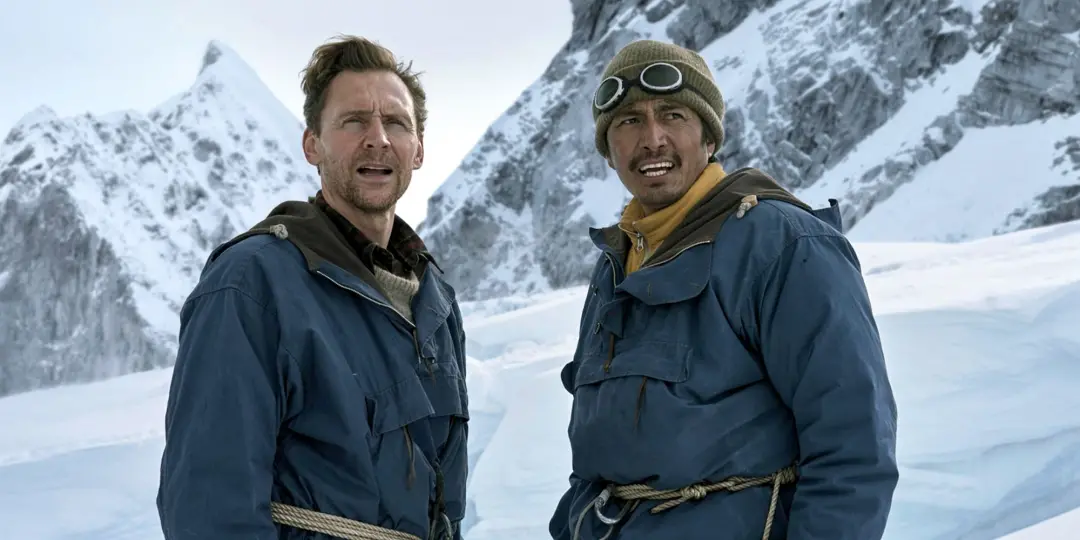 Tenzing Norgay e Edmund Hillary alcançaram o cume do Monte Everest em 1953. A nova obra da Apple TV Studios mostra Tenz…
