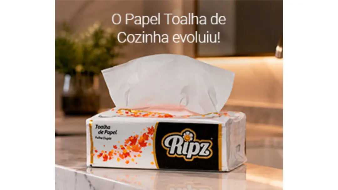Ripz investiu 8 milhões em maquinário asiático em Guaratuba para usar a tecnologia Ponto a Ponto no papel toalha. Isso …