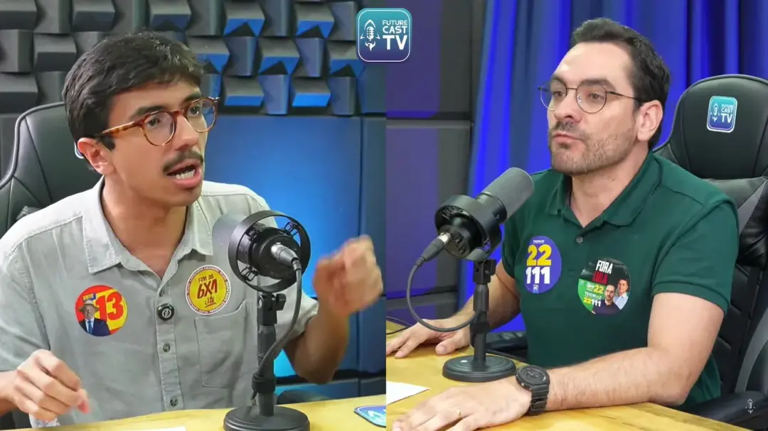 Leonardo Grandini agrediu Thomaz Henrique durante debate estadual em São Paulo. A briga começou com troca de ofensas e …