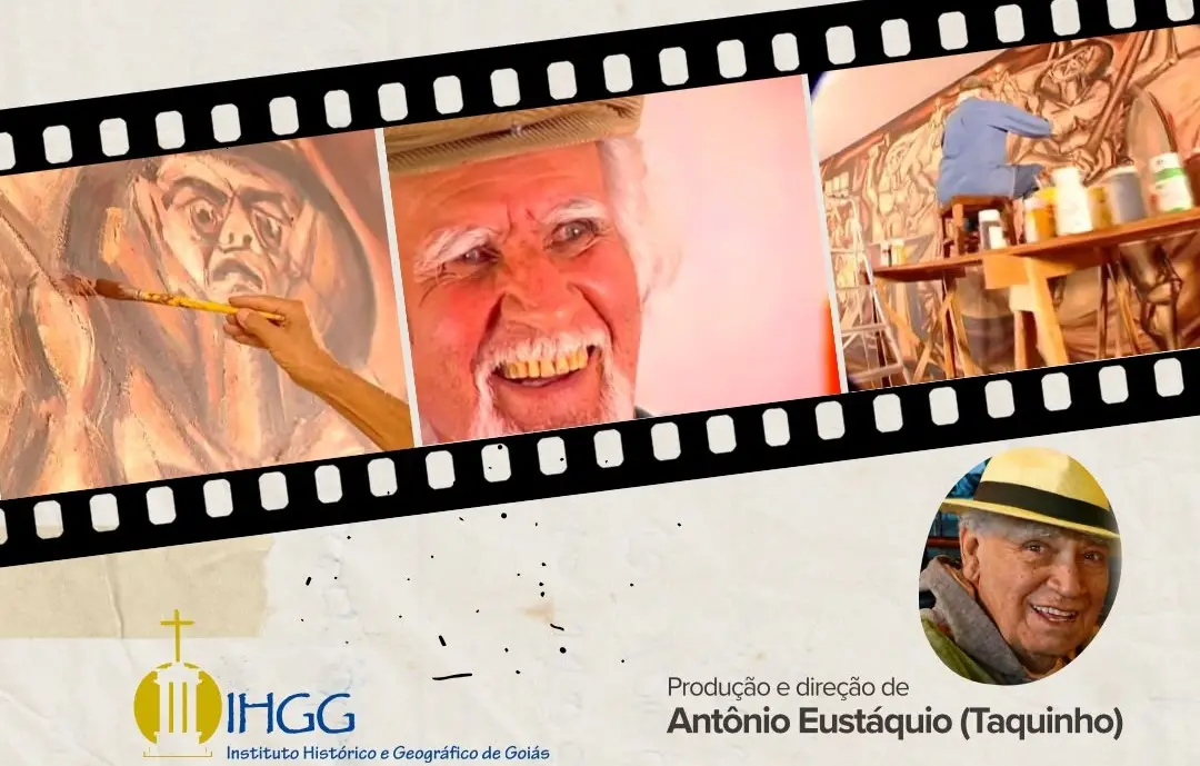 Antônio Eustáquio Taquinho lança dia 24, às 9h, em Goiânia o filme DJ Oliveira O Dom Quixote dos Pincéis. Um artista qu…