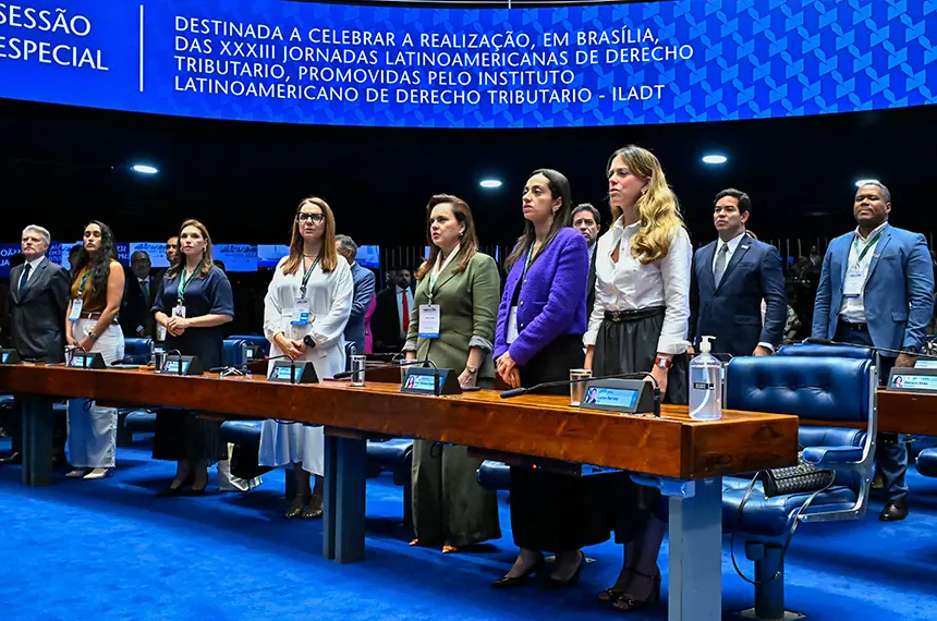 Sessão especial no Senado marcou o fim das Jornadas Latino-Americanas de Direito Tributário com 21 países representados…