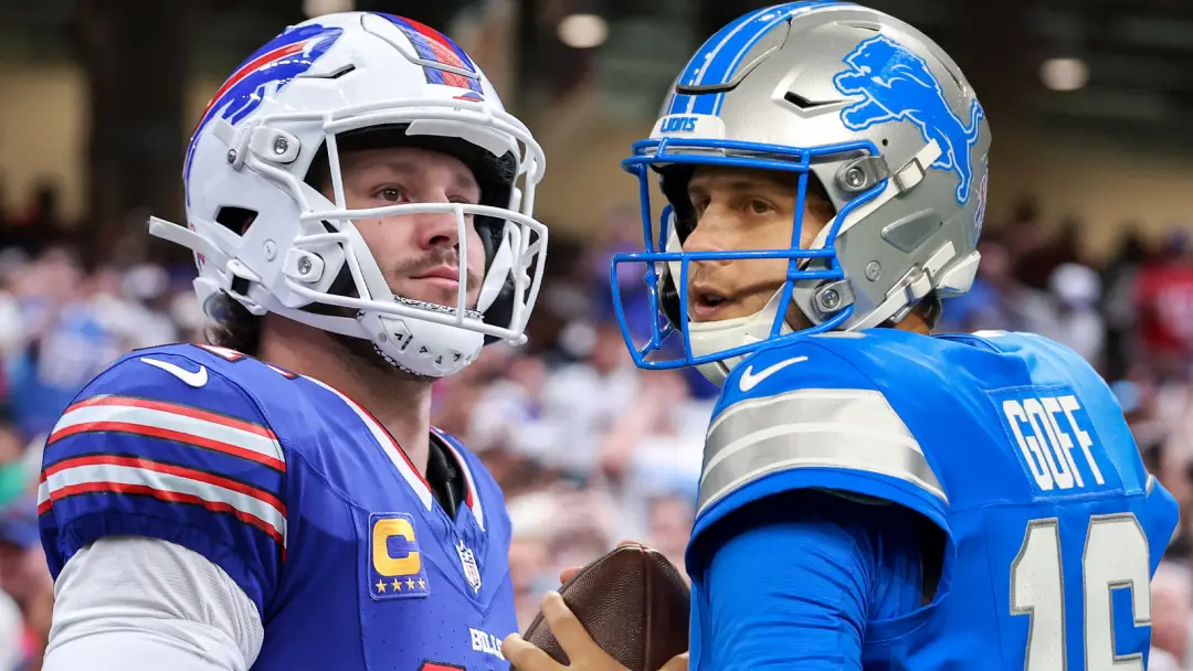 Lions contra Bills começa a primeira noite de futebol americano na temporada 2026, no Highmark Stadium, em Orchard Park…