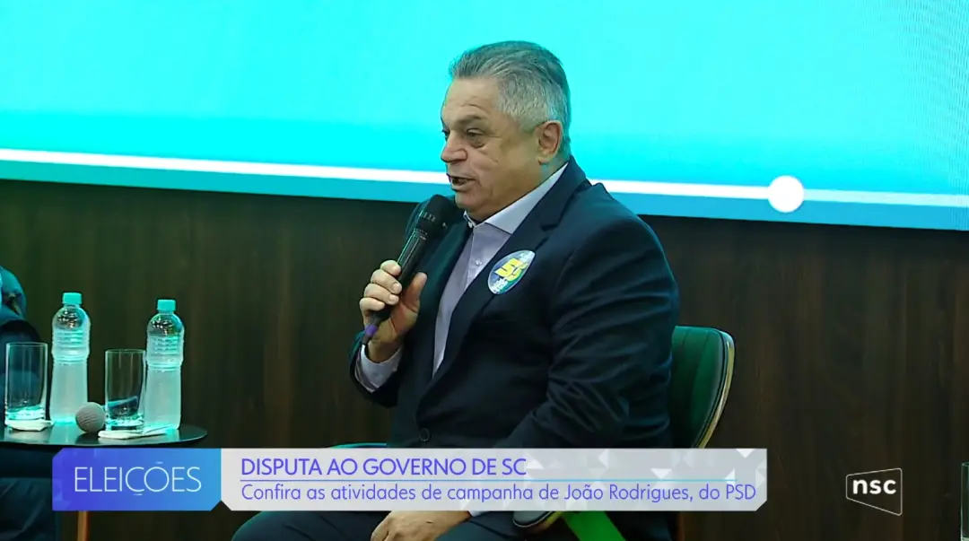 João Rodrigues em Florianópolis discutiu demandas com empresários e falou de saúde, prometendo construir 10 hospitais e…