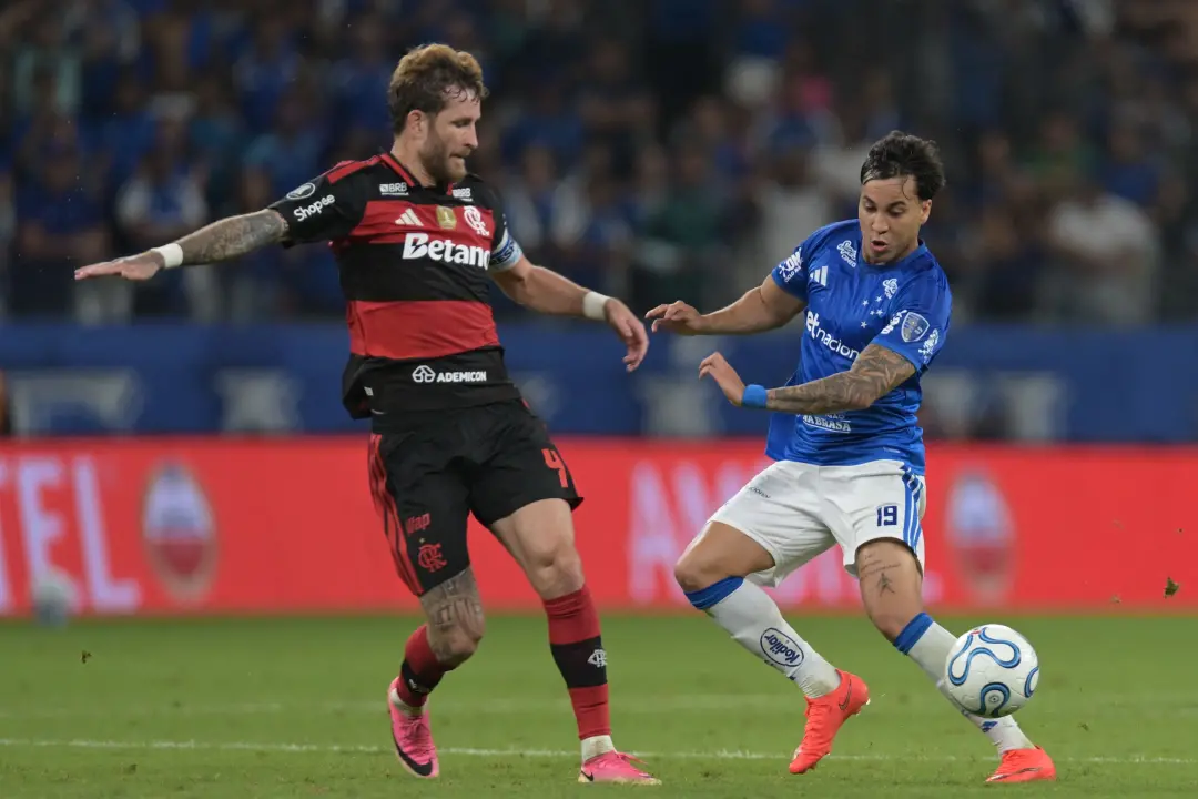 Flamengo só esteve atrás do placar por 13 minutos e 54 segundos na Libertadores. Essa marca mostra o controle que o tim…