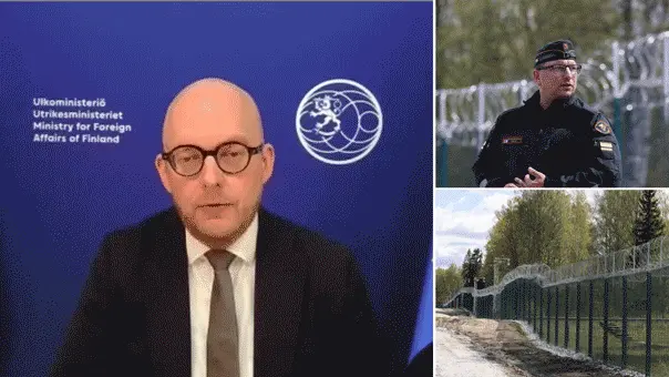 Finlandia montou cerca de 124 milhas de cerca na fronteira com a Rússia. A medida é uma resposta a tentativas de instru…