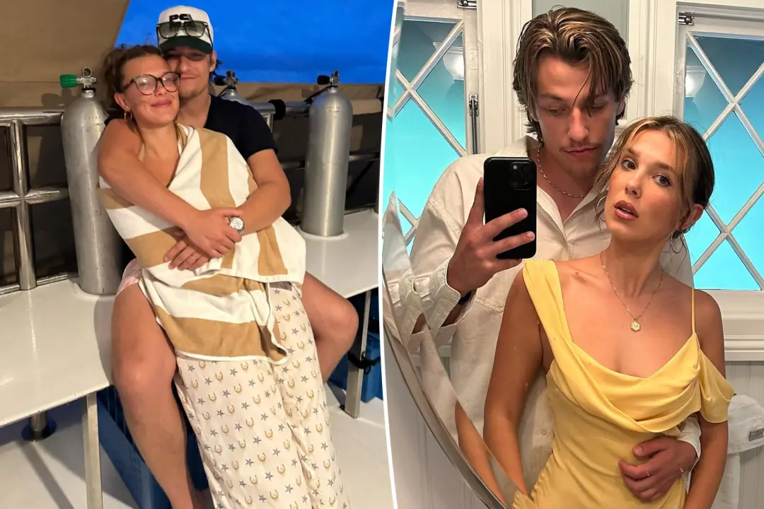 Millie Bobby Brown e Jake Bongiovi apresentaram foto do segundo filho adotado. Ver a família crescendo assim, construin…