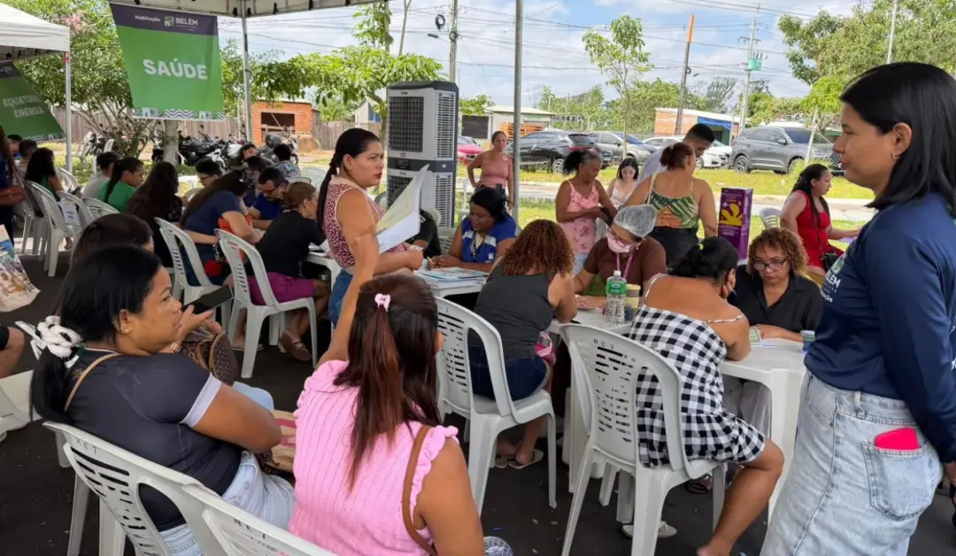 2 mil pessoas foram atendidas na primeira edição do SEHAB Modo Turbo em Belém, nos conjuntos Viver Pratinha, Viver Oute…