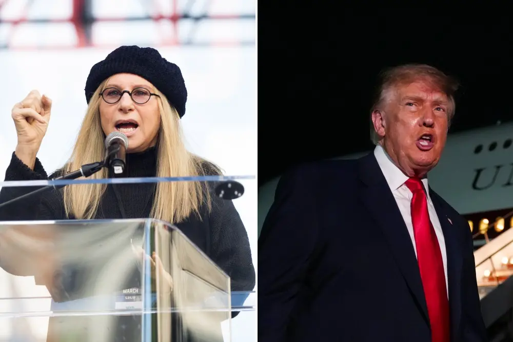 Barbra Streisand manifestou indignação com a disputa sobre o Kennedy Center, citando o ego desmedido de Donald Trump so…