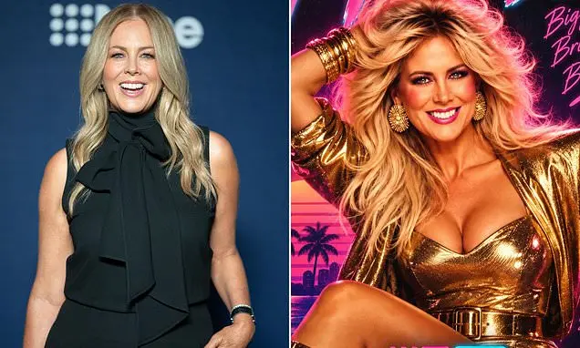 Samantha Armytage divulga uma nova promoção para The Golden Bachelor no próximo ano, abraçando a estética dos anos 80. …
