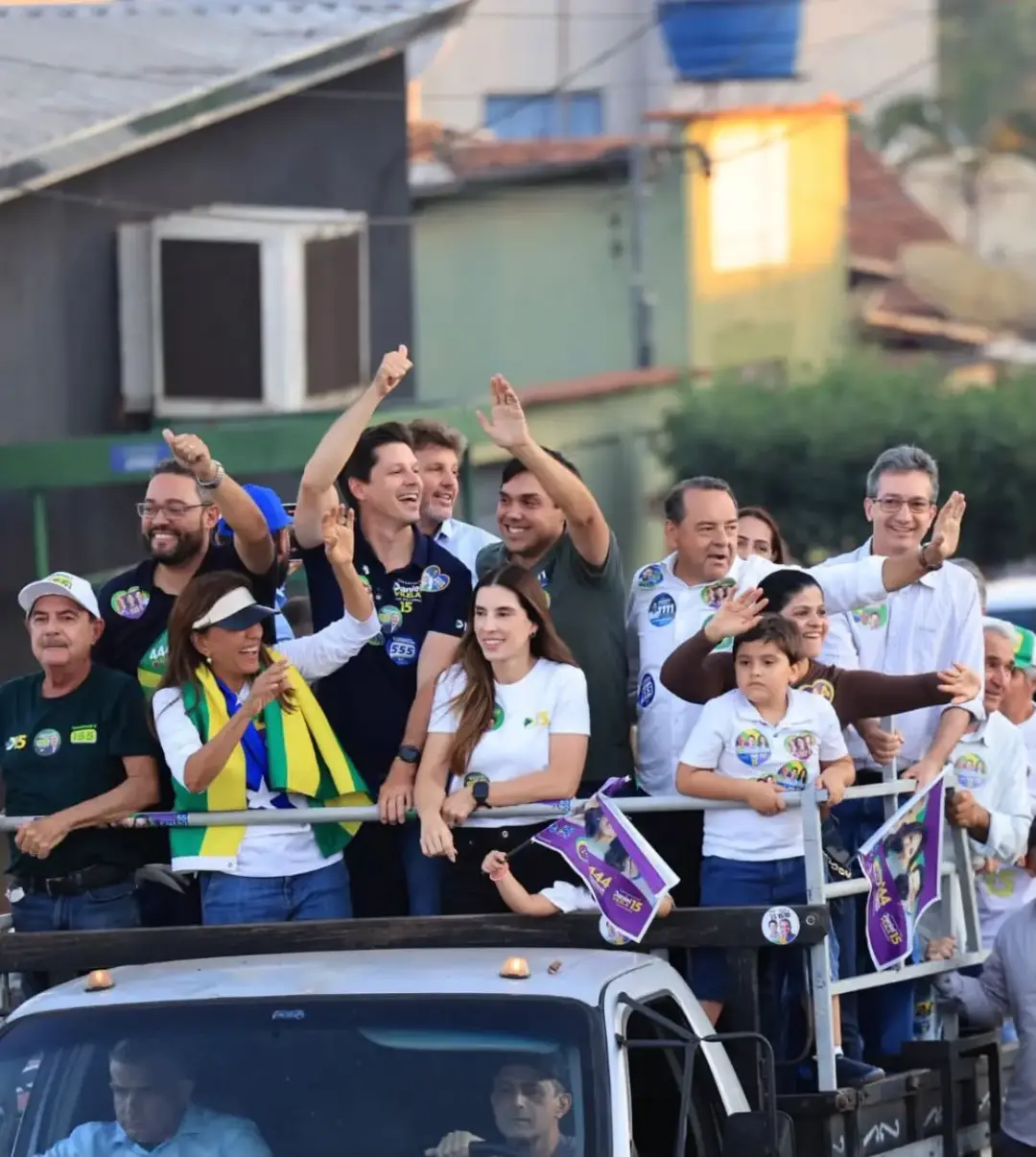 Mais de 800 veículos em Hidrolândia na carreata que contou com Daniel Vilela e Zé Délio Júnior. Essa mobilização mostra…