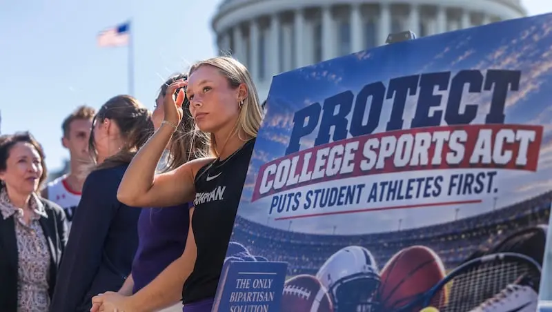 Setor senado avança votação do Protect College Sports Act por 77 a 22. Um marco para criar regras nacionais sobre dinhe…