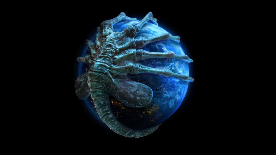 Canary Wharf, em Londres, tá servindo de cenário para a segunda temporada de Alien: Earth, mostrando veículos que não s…