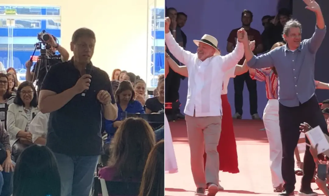 Guarulhos recebe ato de Lula e Haddad enquanto Tarcísio vai em Cotia na reta final. A disputa na Grande São Paulo mostr…
