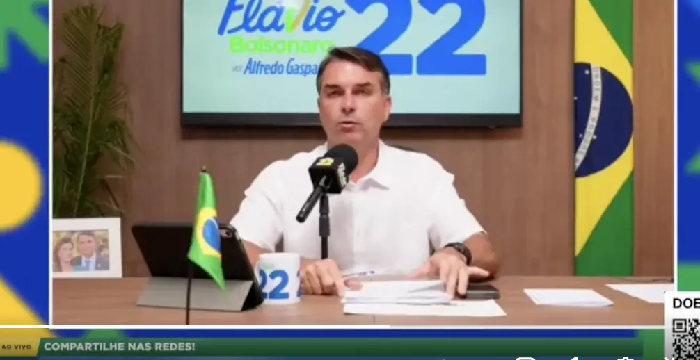 Flávio Bolsonaro disse que não autorizou Zé Trovão a acionar a Justiça contra o reajuste de 15,04% do Bolsa Família. A …