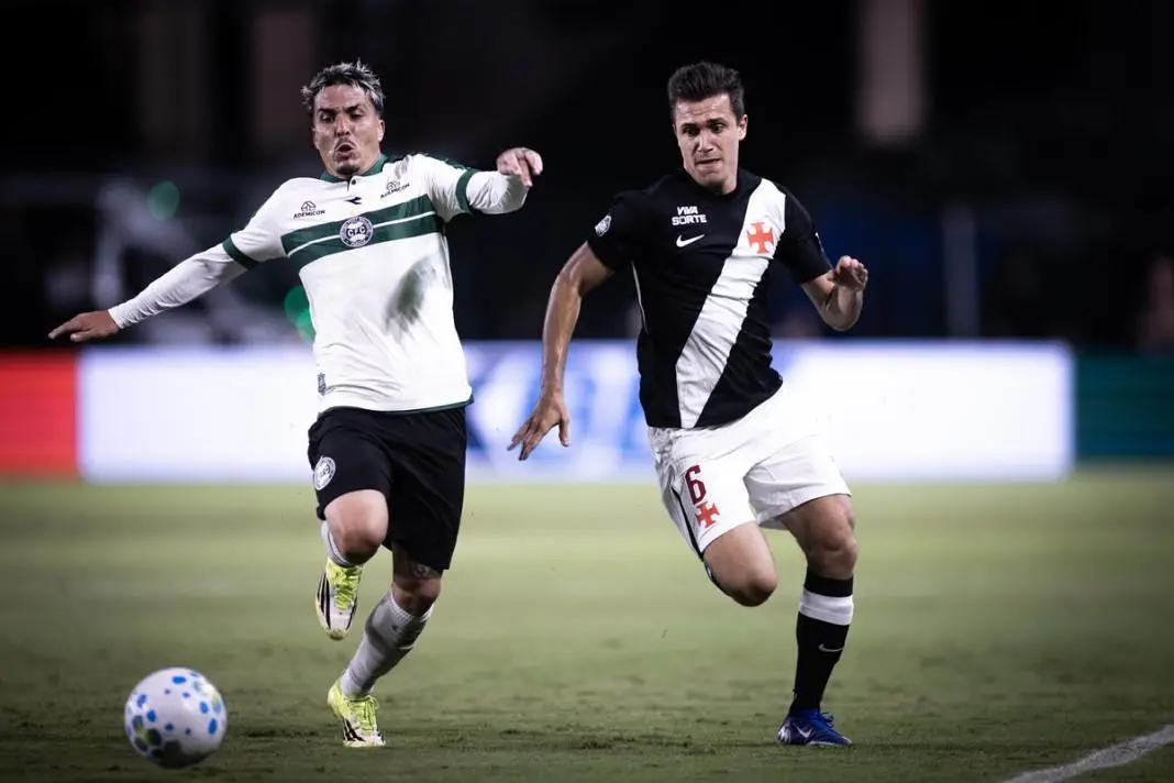 Sábado, 19 de setembro, Vasco x Coritiba pelo Brasileirão 2026 às 20h30 no São Januário. A transmissão é exclusiva no P…