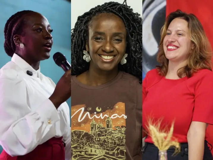 Três candidatas do PT em Minas Gerais, Bella Gonçalves, Ana Elisa Silva e Andréia de Jesus, denunciaram ameaças de mort…