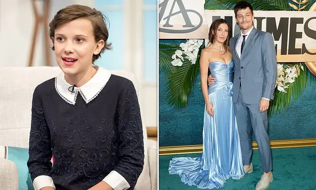 Millie Bobby Brown, atriz que cresceu nas telas, trocou Hollywood pela vida de fazenda com o marido e os filhos. É comp…