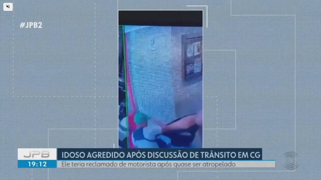 61 anos, agressão em Campina Grande, PB. Após reclamação sobre quase ser atropelado na faixa de pedestres, o homem foi …