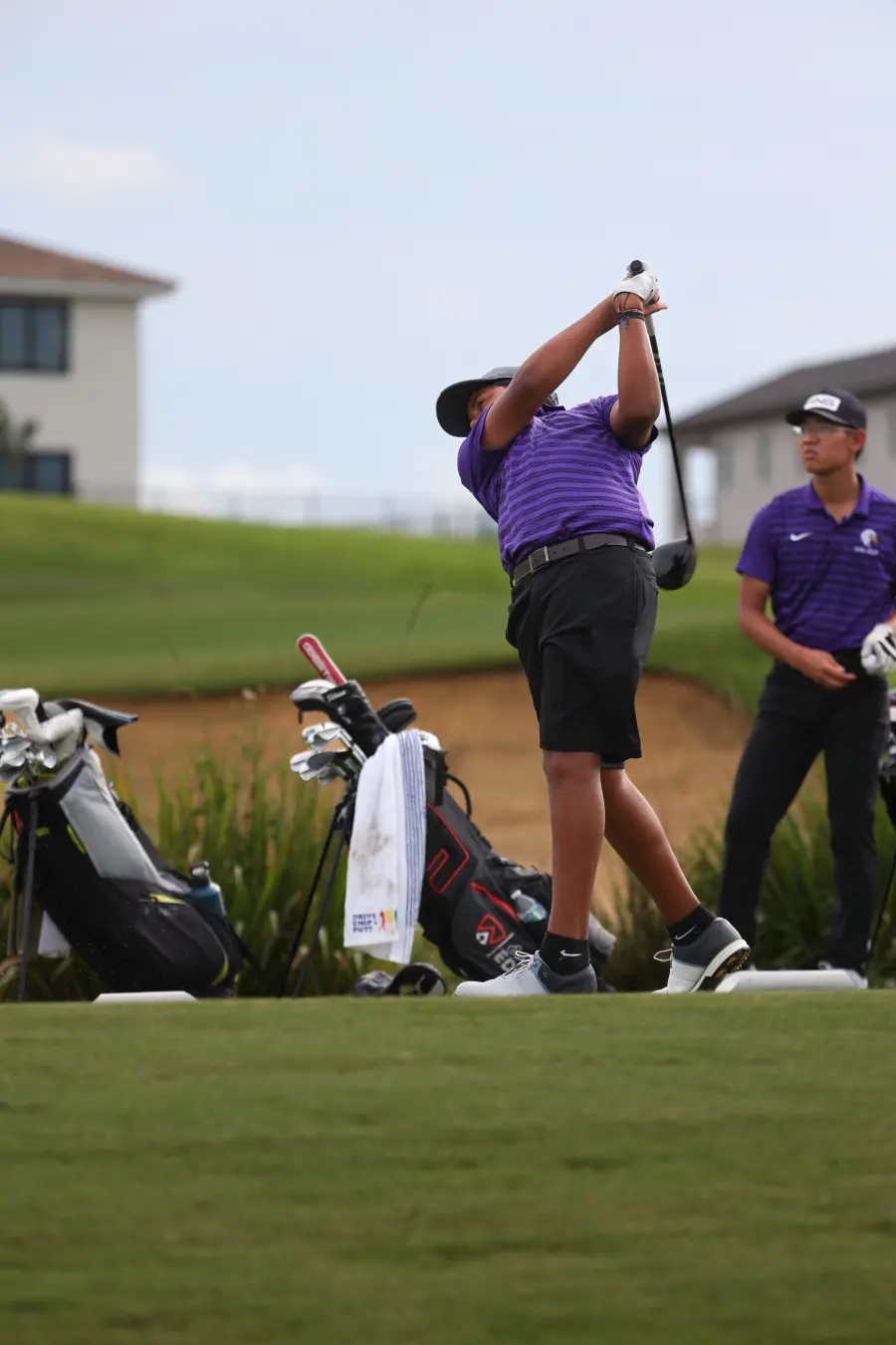 Michael Frasure, do Montverde Academy, teve que parar no torneio de golfe FHSAA Finals por uma lesão nas costas. O sonh…