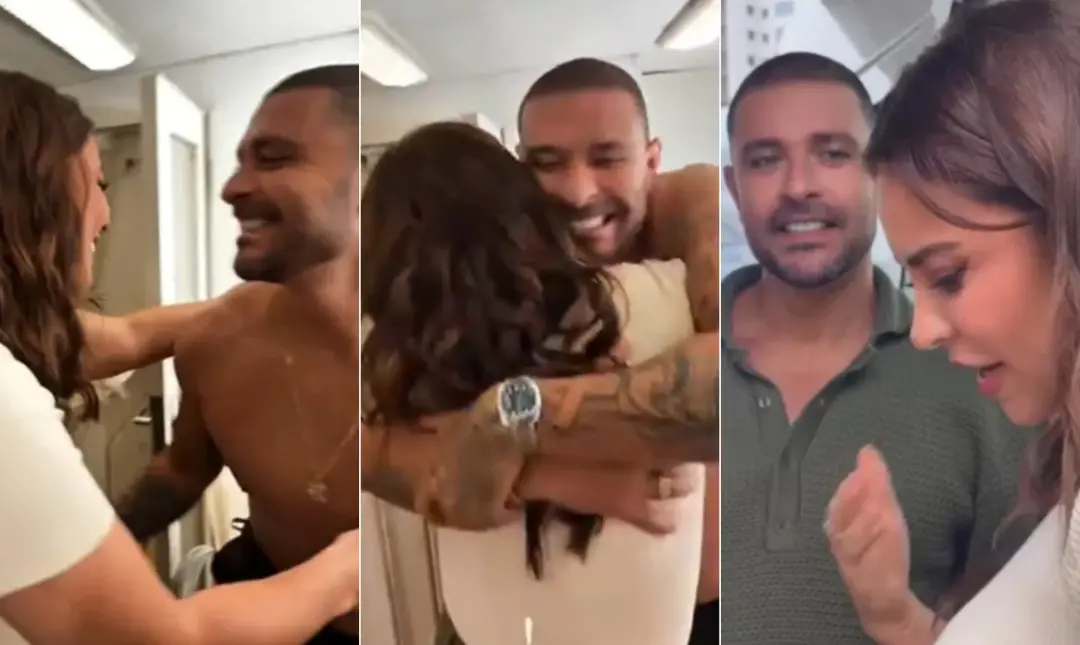 Paolla Oliveira e Diogo Nogueira juntos na campanha de fast-food, onde brincam com a expectativa da torcida. Essa prese…