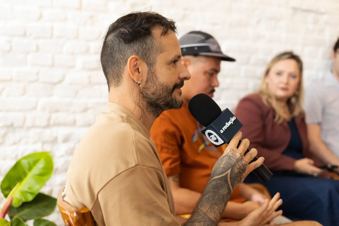 Rafael Guarato cobrou mais investimentos e representação política para a cultura na Roda de Conversa em Goiânia. Ver a …