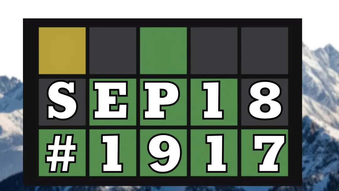 Puzzle Wordle 1917 usa letras que não apareciam em dias anteriores, e isso dificulta a pegada dos jogadores. Achar a es…
