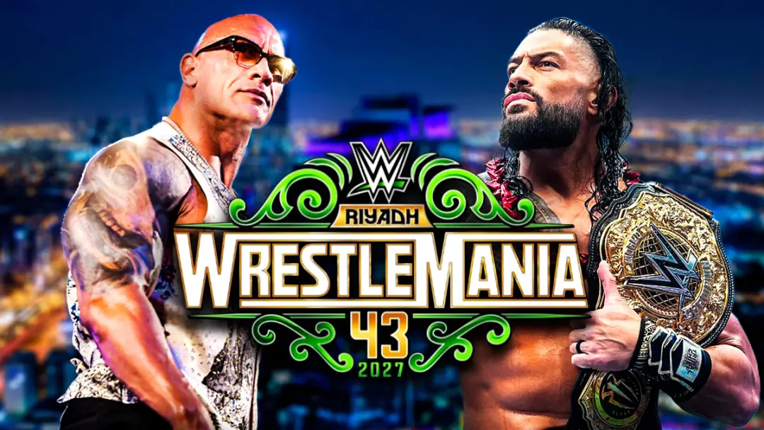 The Rock deve ficar de fora do WrestleMania 43 para o jogo dos sonhos contra Roman Reigns. A WWE tá operando com a idei…