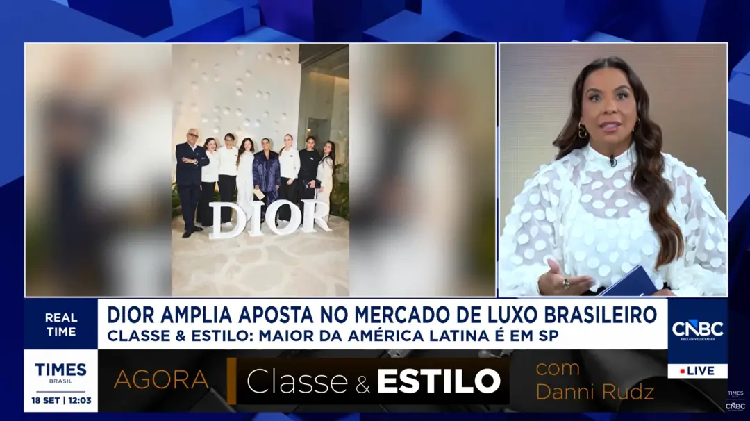 Shopping Cidade Jardim, São Paulo, recebe a maior loja da Dior na América Latina, com mais de mil metros quadrados. A a…