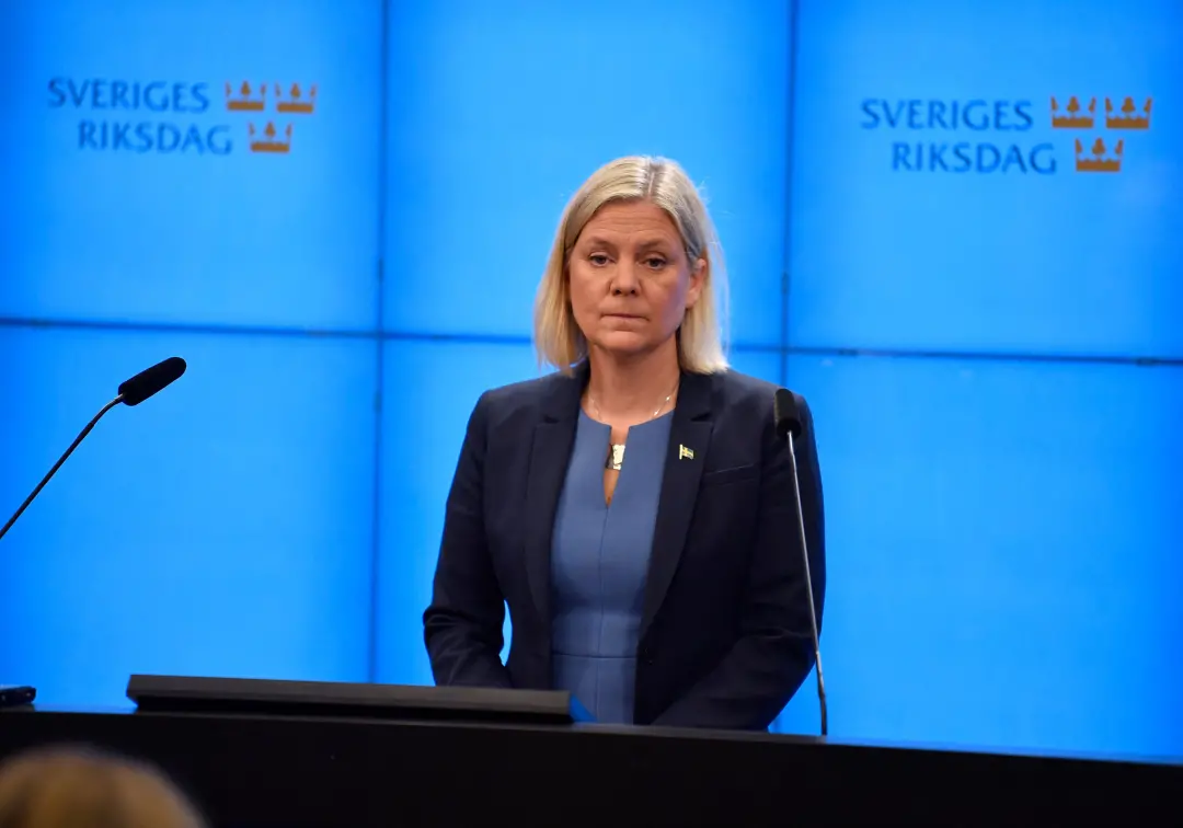 Magdalena Andersson, líder social-democrata da Suécia, diz que está disposta a tentar formar governo após a vitória ape…