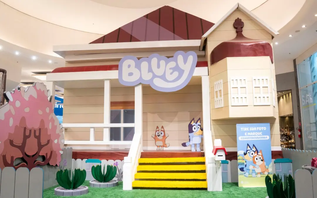 Playground da Bluey tá no Shopping Uberaba com entrada gratuita. Gosto dessa iniciativa de trazer algo lúdico e diverti…